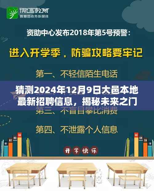 揭秘未来之门，大邑本地最新招聘动态预测与职业风向展望（2024年12月9日）