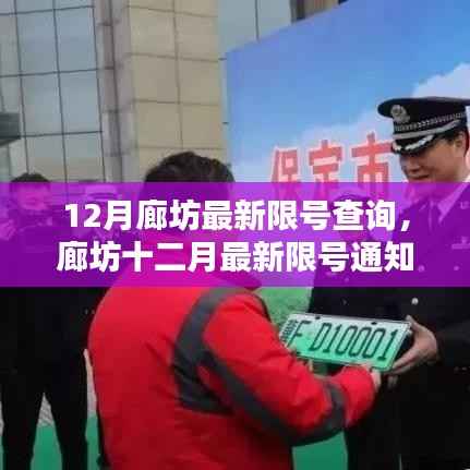 廊坊十二月最新限号通知实时更新及查询指南