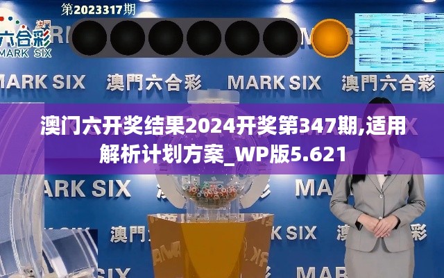 澳门六开奖结果2024开奖第347期,适用解析计划方案_WP版5.621