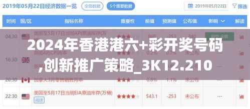 2024年香港港六+彩开奖号码,创新推广策略_3K12.210