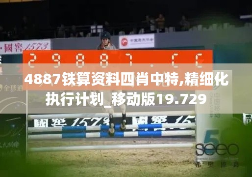 4887铁算资料四肖中特,精细化执行计划_移动版19.729