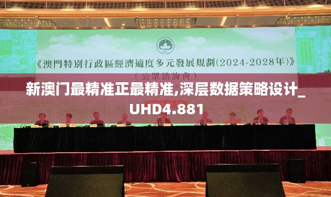 新澳门最精准正最精准,深层数据策略设计_UHD4.881