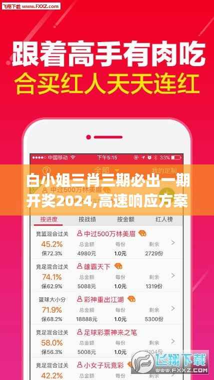 白小姐三肖三期必出一期开奖2024,高速响应方案设计_ios4.445