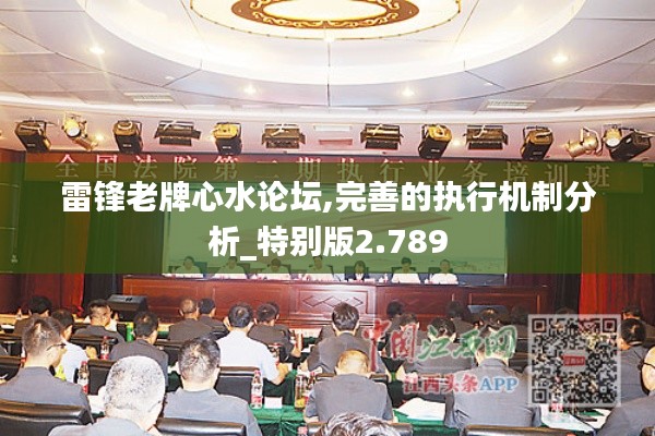 雷锋老牌心水论坛,完善的执行机制分析_特别版2.789
