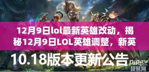 揭秘,LOL英雄调整新动向,战术革新与新英雄的崛起(12月9日更新)