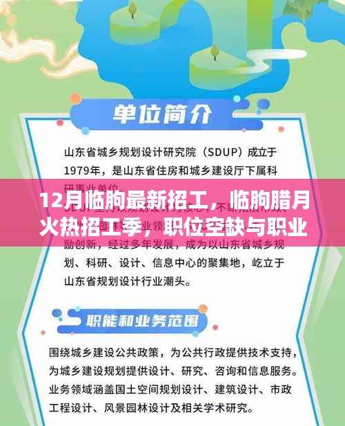 临朐腊月火热招工季，职位空缺与职业发展新机遇
