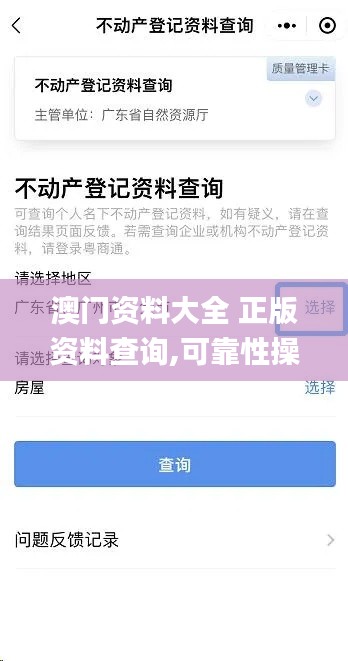 澳门资料大全 正版资料查询,可靠性操作方案_增强版16.558