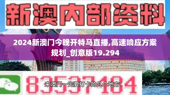 2024新澳门今晚开特马直播,高速响应方案规划_创意版19.294