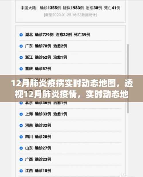 透视12月肺炎疫情，实时动态地图揭示防控态势与疫病进展