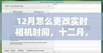 如何调整实时相机时间？十二月详细步骤与实用技巧分享！