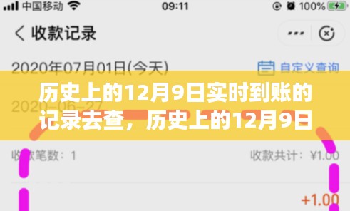 探寻金融轨迹,历史上的12月9日实时到账记录揭秘