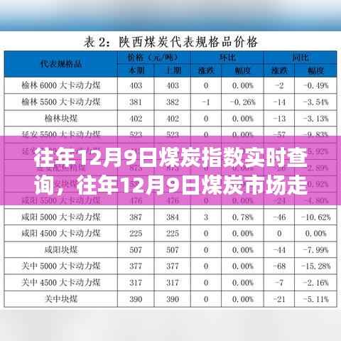 往年12月9日煤炭市场走势深度解析及实时指数查询服务提供指南