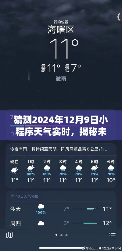 揭秘未来风云，小程序实时天气预报预测2024年12月9日天气风云变化