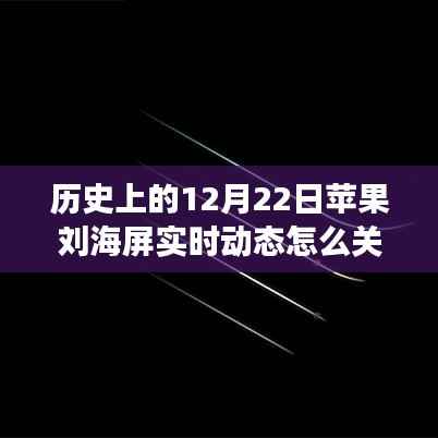 揭秘苹果刘海屏实时动态功能演变,如何关闭实时动态功能及历史回顾(以12月22日时间线为例)
