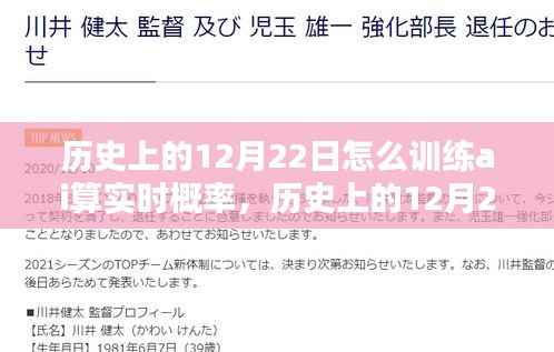 历史上的12月22日，AI实时概率训练的新纪元探索与挑战