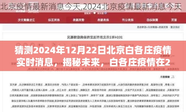 揭秘未来，白各庄疫情在冬至2024的最新动态与实时消息洞察