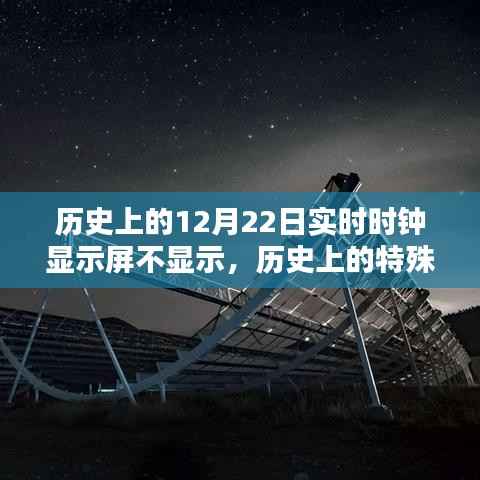 探寻历史时钟静默之谜，12月22日显示屏的神秘故障时刻