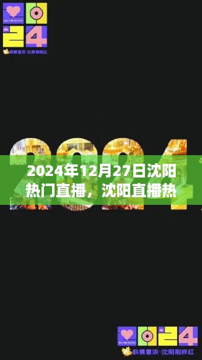 探寻沈阳直播热潮,揭秘2024年12月27日热门直播背后的故事