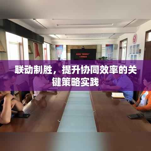 联动制胜，提升协同效率的关键策略实践