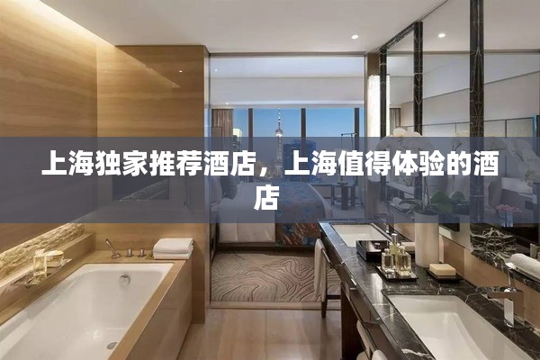 上海独家推荐酒店，上海值得体验的酒店 