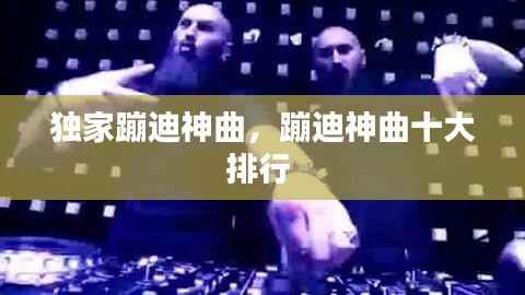 独家蹦迪神曲，蹦迪神曲十大排行 