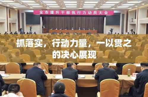 抓落实，行动力量，一以贯之的决心展现