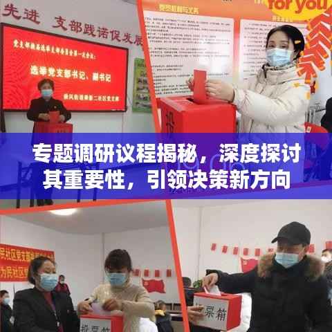 专题调研议程揭秘，深度探讨其重要性，引领决策新方向