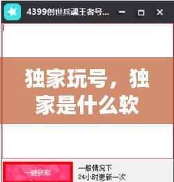 独家玩号，独家是什么软件 