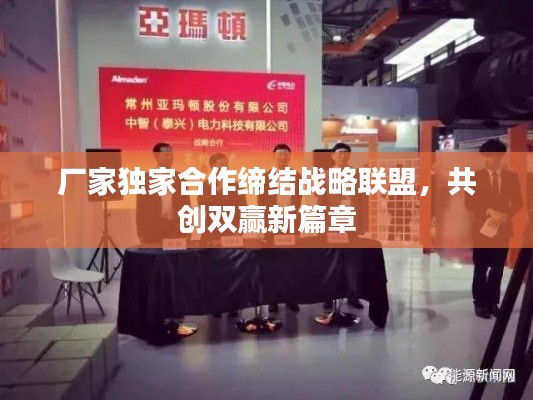 厂家独家合作缔结战略联盟,共创双赢新篇章