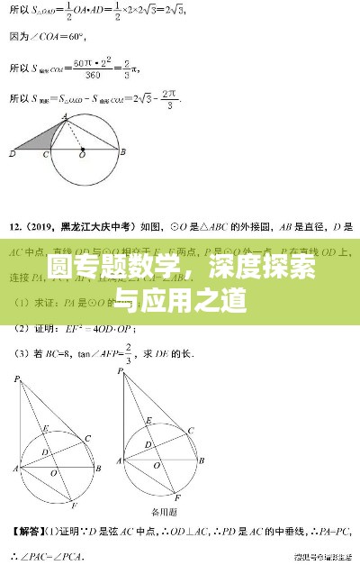 圆专题数学,深度探索与应用之道