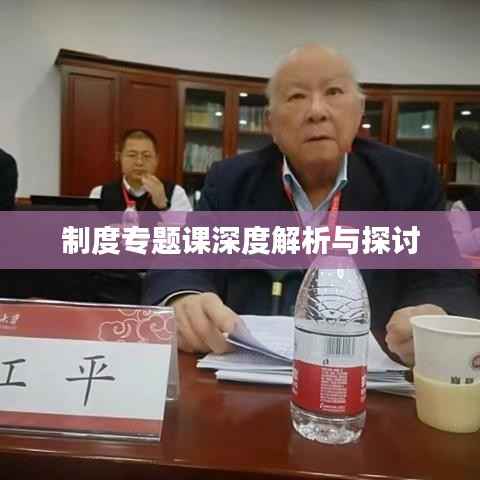 制度专题课深度解析与探讨