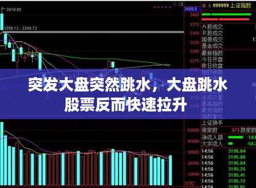 突发大盘突然跳水,大盘跳水股票反而快速拉升