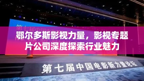 鄂尔多斯影视力量，影视专题片公司深度探索行业魅力