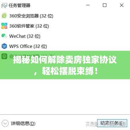 揭秘如何解除卖房独家协议,轻松摆脱束缚!