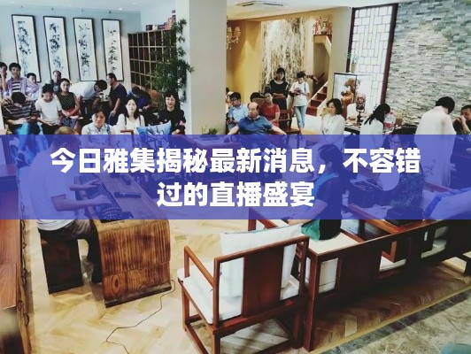 今日雅集揭秘最新消息,不容错过的直播盛宴