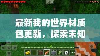 最新我的世界材质包更新，探索未知世界，沉浸式体验！