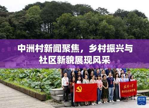 中洲村新闻聚焦，乡村振兴与社区新貌展现风采