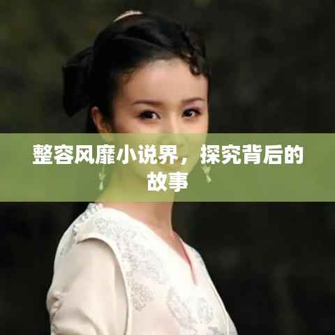 整容风靡小说界，探究背后的故事