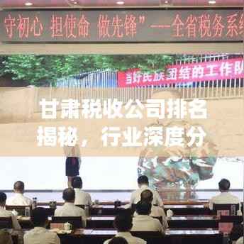 甘肃税收公司排名揭秘,行业深度分析与解读