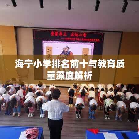 海宁小学排名前十与教育质量深度解析