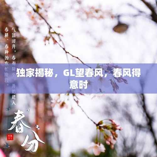 独家揭秘,GL望春风,春风得意时