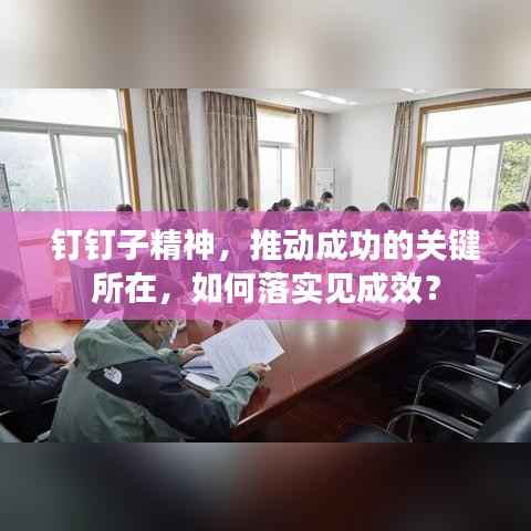 钉钉子精神，推动成功的关键所在，如何落实见成效？