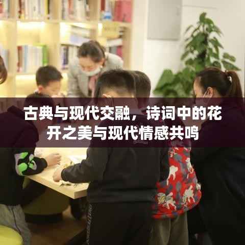 古典与现代交融，诗词中的花开之美与现代情感共鸣