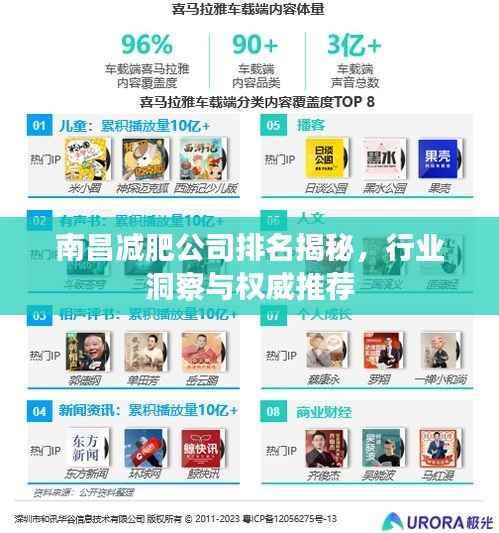 南昌减肥公司排名揭秘,行业洞察与权威推荐