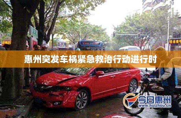 惠州突发车祸紧急救治行动进行时