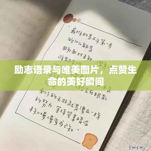 励志语录与唯美图片，点赞生命的美好瞬间