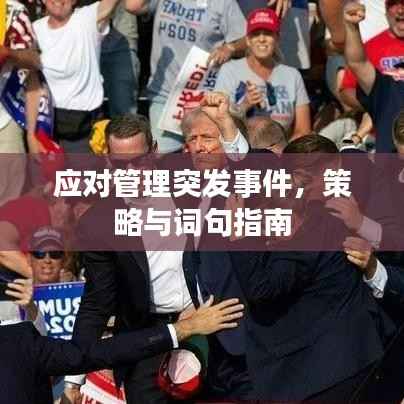 应对管理突发事件，策略与词句指南