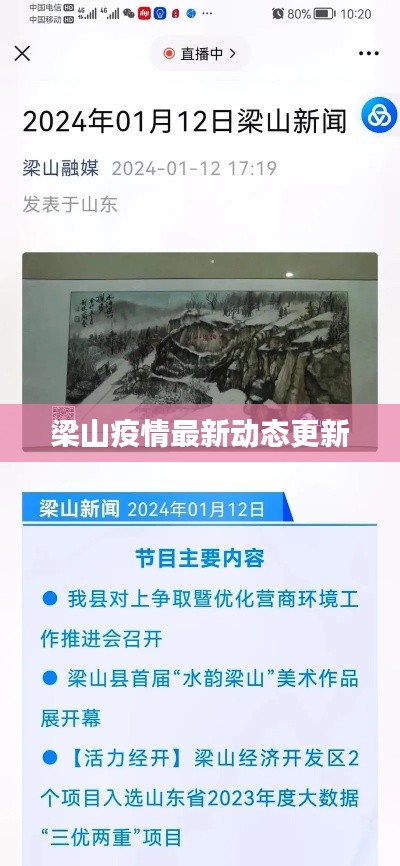 梁山疫情最新动态更新