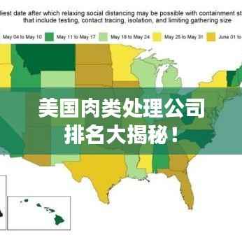 美国肉类处理公司排名大揭秘！