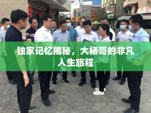 独家记忆揭秘,大杨哥的非凡人生旅程